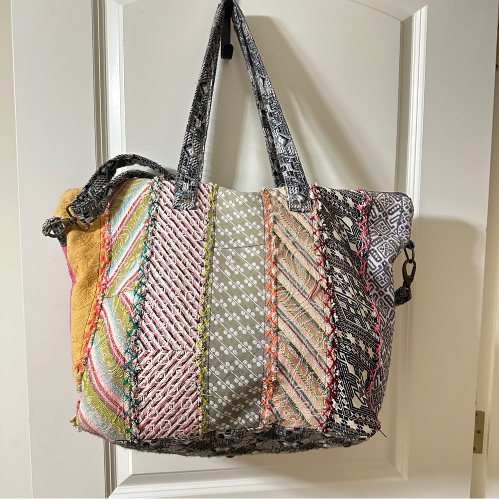 ๐BOGO 50% off ๐ X-Large Demdaco Weekender Bag Your Journey Multi Color Bag Tote - Picture 6 of 15